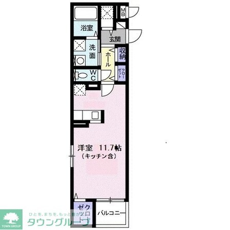 ル・ソレイユIIの物件間取画像